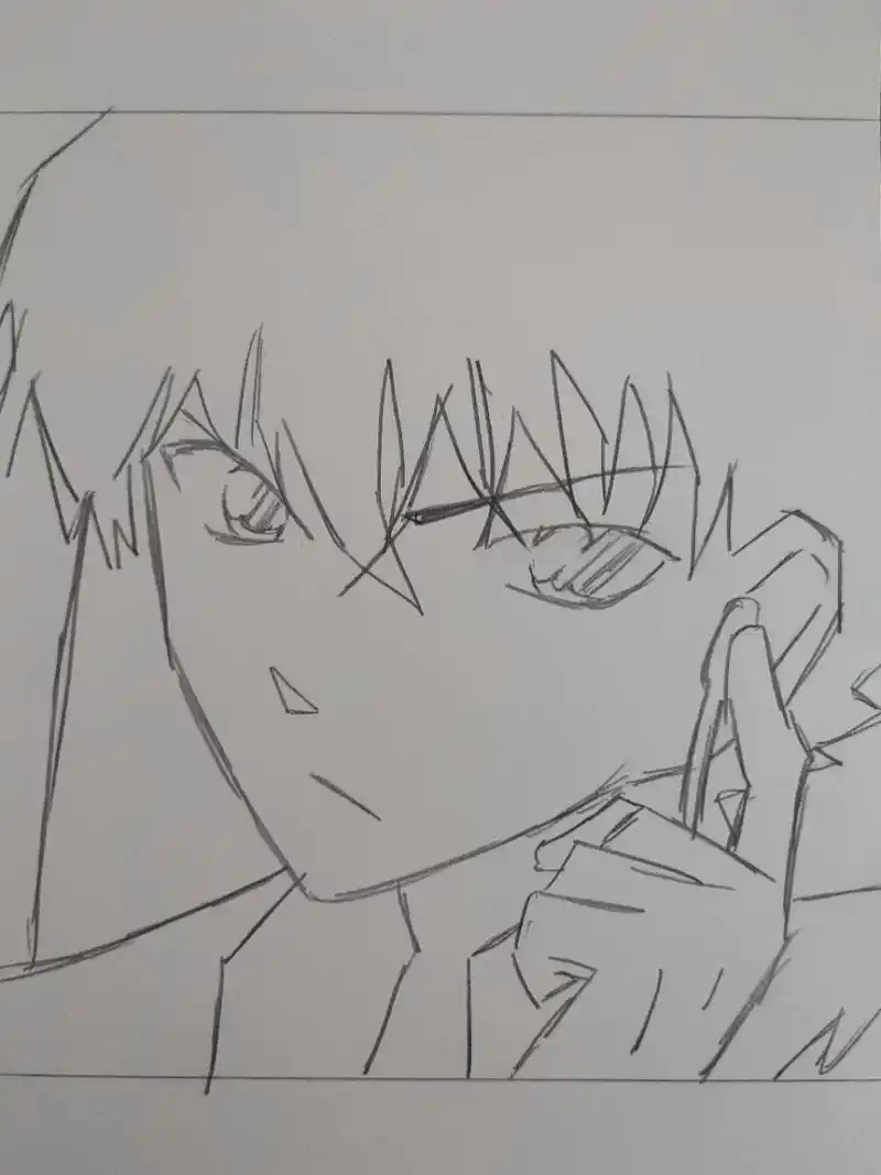 画一个黑羽快斗 [舔屏] #名侦探柯南