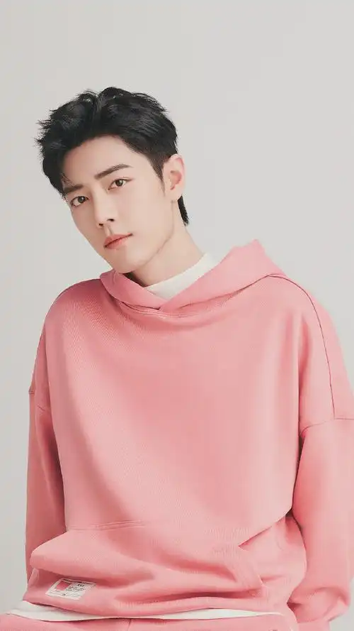 粉粉的战战,超甜粉色一穿真的好青春哦  #肖战##肖战顺顺利利