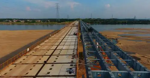 江西省首座装配式钢混组合桥——抚河大桥奏响施工"四重奏"