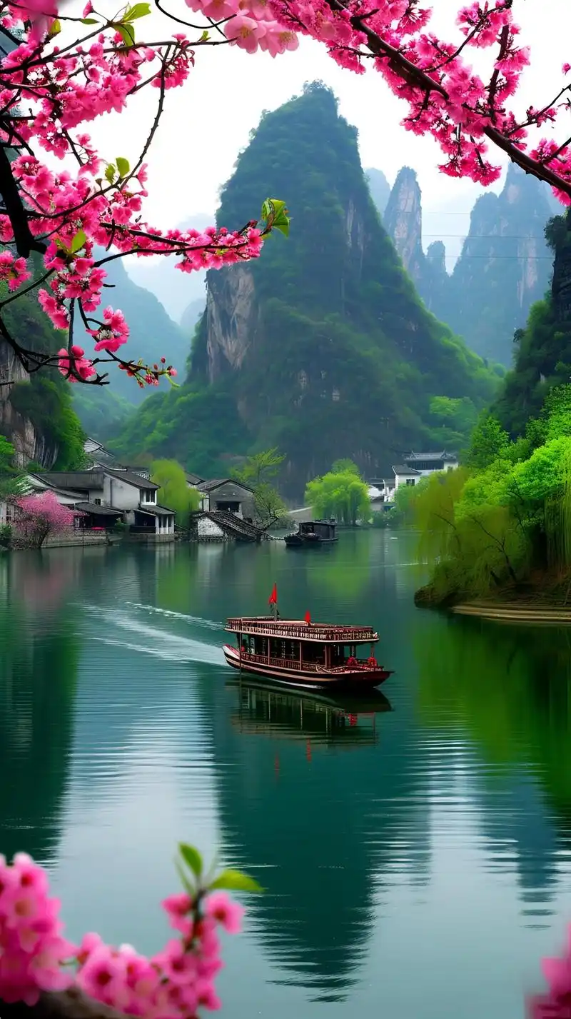 也许美丽的风景与我们擦肩而过, 也许漂亮的风景只停留在相框中 - 抖