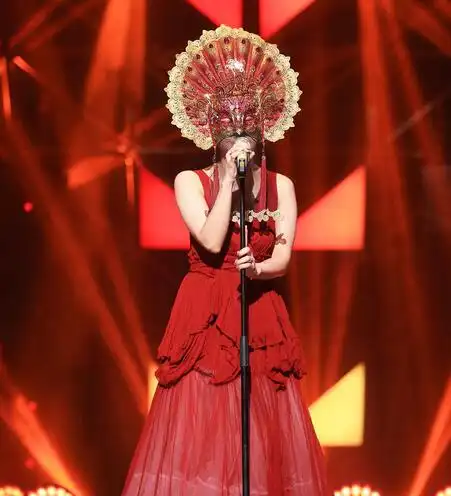 【图】许茹芸蒙面歌王一无所有突破自我 "玉女歌手"不输"铁肺"