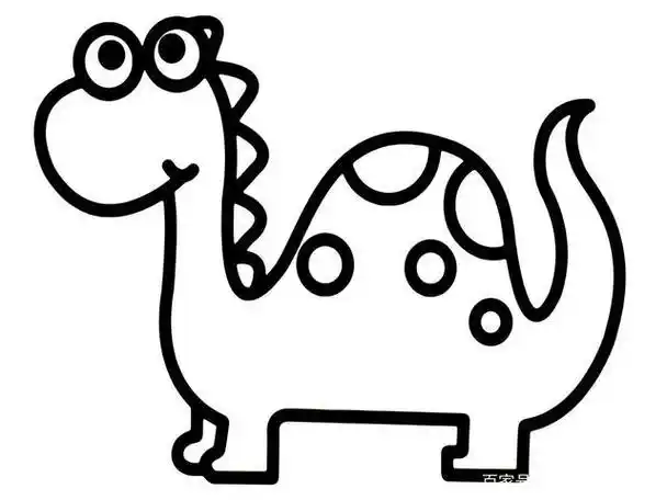 可直接打印简笔画儿童简笔画文化绘画儿童简笔画涂色图案 可直接打印