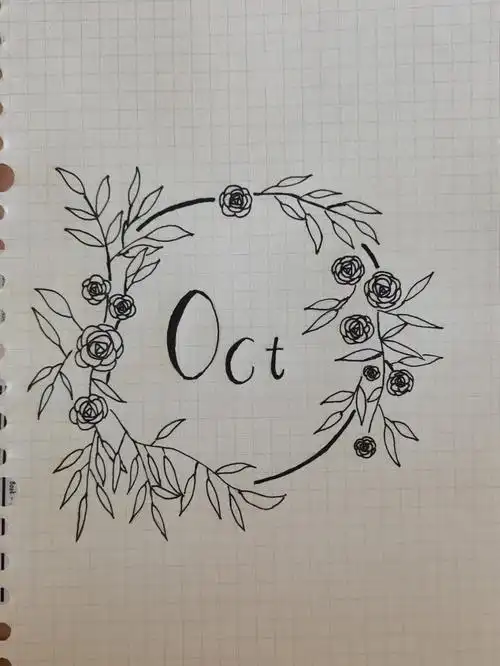 零基础简笔画手帐素材手帐排版临摹好书