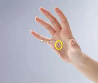 感情线上的痣出现在中指下方,此人是个很现实物质的人,在选择对象时