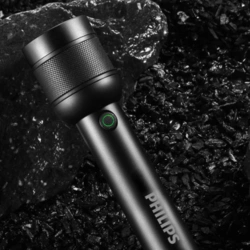 philips飞利浦强光手电筒sfl8286黑色1000流明