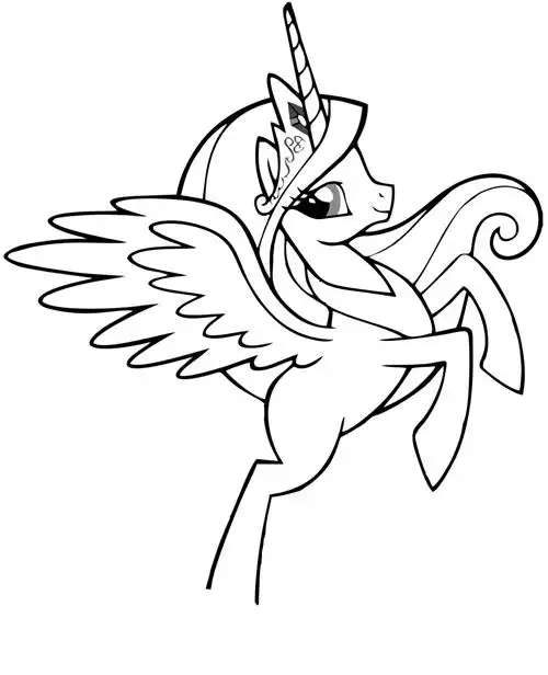 儿童画独角兽怎么画