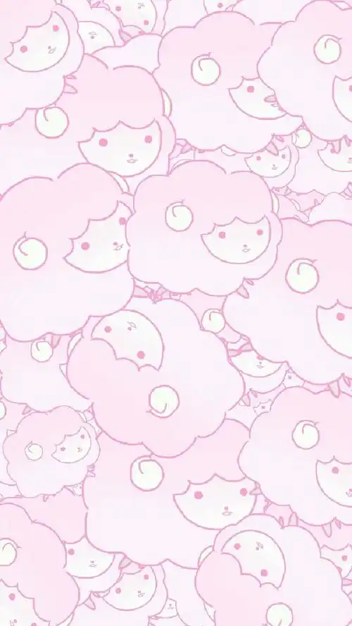 粉色少女心可爱壁纸喜则喜则收藏