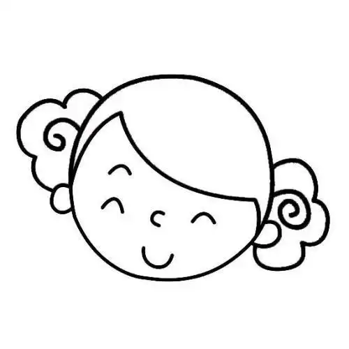 可爱的女孩简笔画可爱的女孩简笔画头像