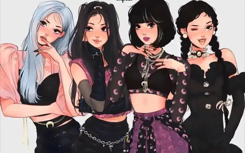 【blackpink】怎么可以一个团都可以这么美啊啊啊建