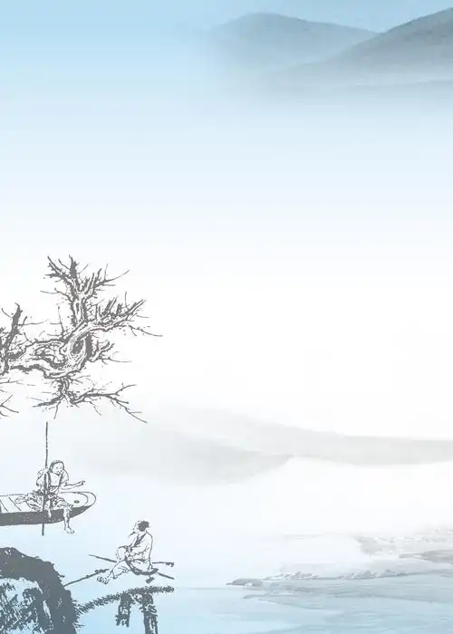 淡雅中国风背景图片