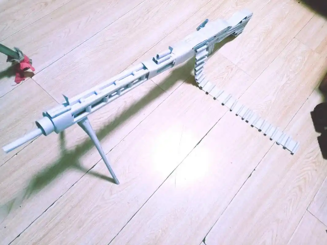 纯手工制作纸模mg3(超费纸系列) 做起来很搞心态