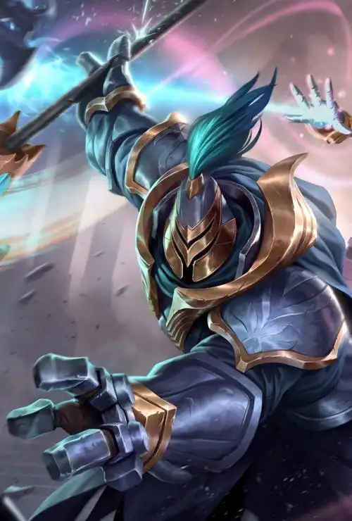 英雄联盟武器大师贾克斯光明骑士皮肤18