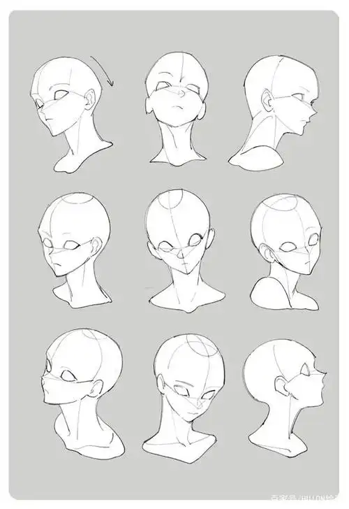 总画不好漫画人物的侧脸你需要补补这些知识
