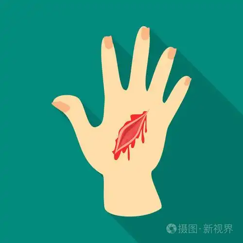 损坏和伤口标志的矢量说明.损坏的汇集和呈现股票向量例证