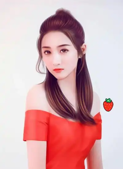 关晓彤手绘美图