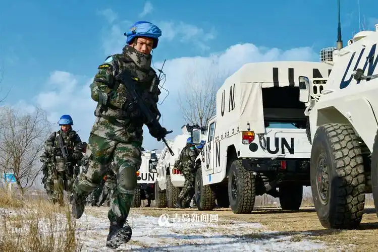 高清中国首支维和步兵营今日出征誓师