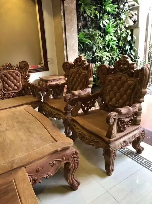 深圳熙源红木家具装饰有限公司 缅甸花梨欧式沙发 定做款 10件套  0