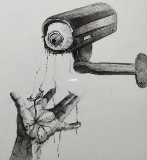 大一第一张创意素描设计