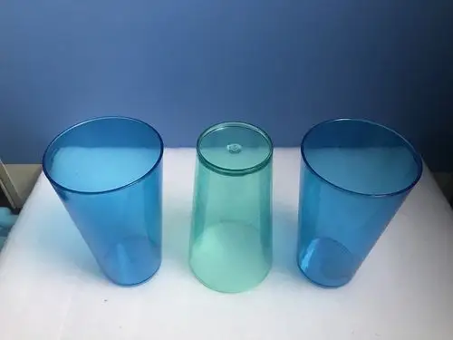 透明ps啤酒杯 ps塑料饮料果汁杯批发定制