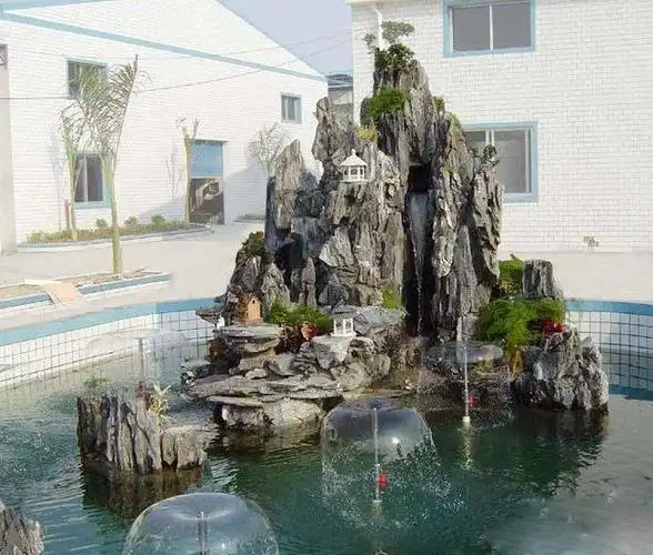 q1:怎样制作庭院小型假山