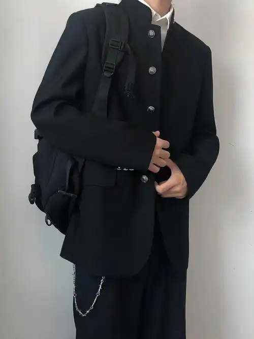 时尚穿搭灵感日本男高中生的dk穿搭