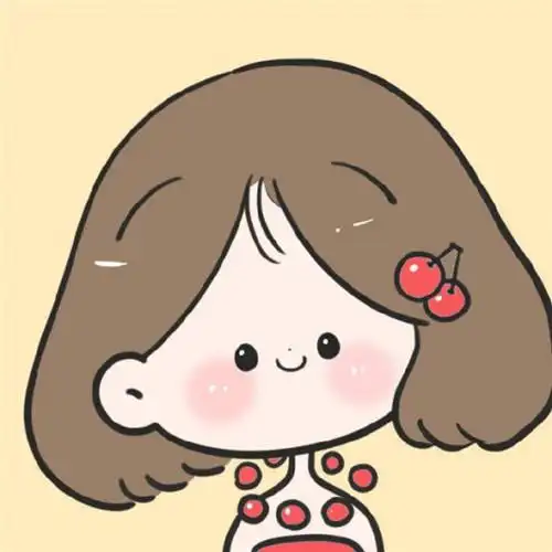 卡哇伊卡通简约唯美女生头像开朗活泼可爱风