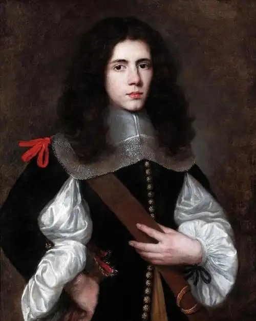 巴洛克时代肖像中的美男子们,大卷毛有时候还挺修容的