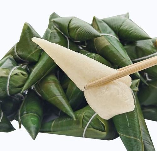 清水白米粽子湖南农家手工无馅料原味纯糯米白粽子新鲜袋装三角粽
