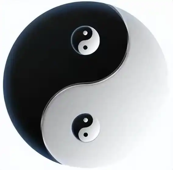 这才是唯一正确的太极图:大中含小,阴中含阳,分形而成