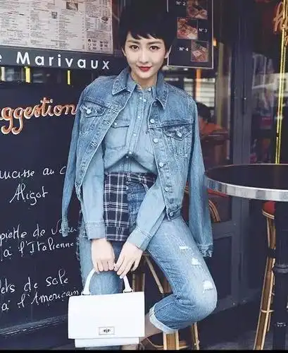 短发服装搭配图片2019