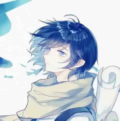 动漫男孩头像蓝瞳 动漫头像图片大全 -【爱个性】