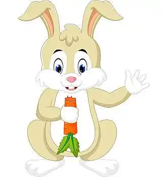 可爱,卡通,兔子