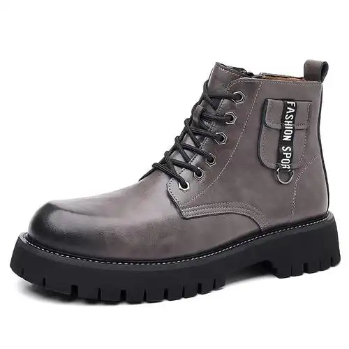 策霸(ceba)男士皮靴qs048qs048-1加绒报价_参数_图片_视频_怎么样