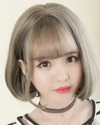 短发内扣空气刘海造型让女生变青春靓丽短发_短发_女生发型大全