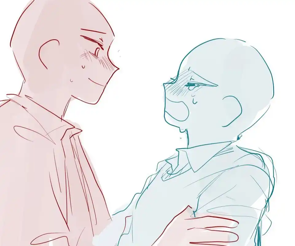 【素材】双人亲密互动姿势参考,要亲亲抱抱 恋爱的酸臭味