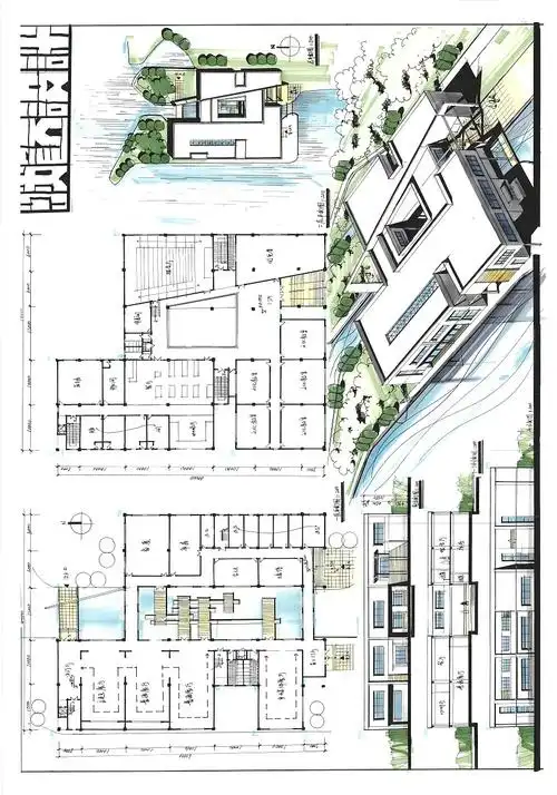 建筑快题设计作品