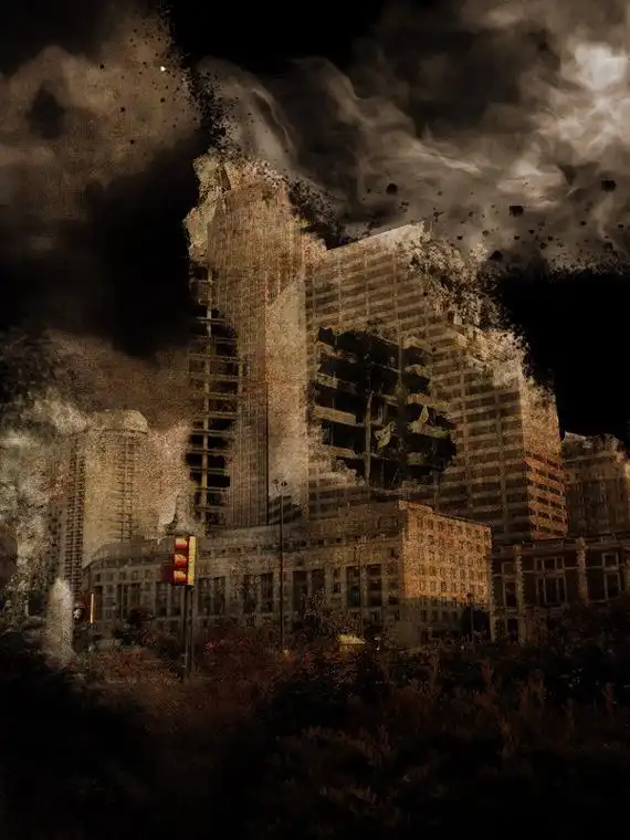 45张震撼的世界末日插画(后启示录)(3)