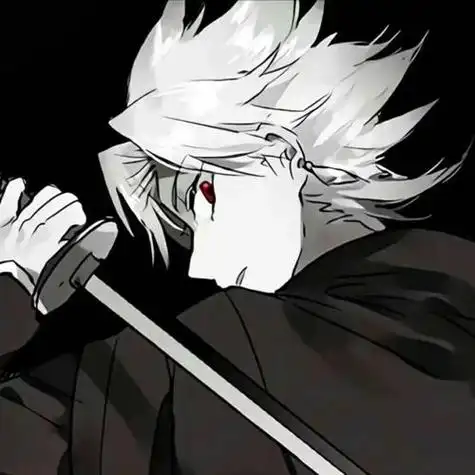 动漫头像男孩子拔刀剑头像心中有剑自成神