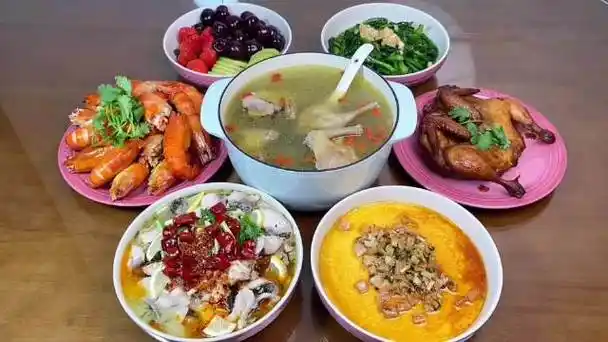 小朋友的学习压力挺大的,做一桌丰盛的饭菜,他们开心我就满足了#美食