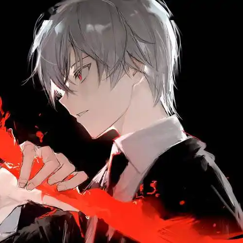 高清头像 动漫二次元头像_end_壁纸_因为