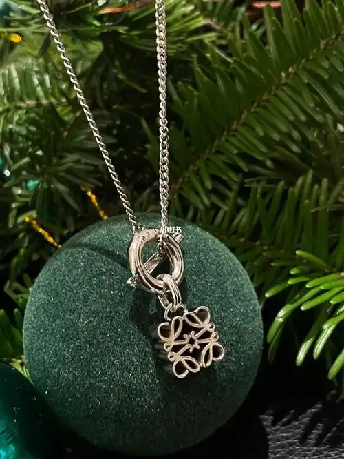 好物推荐罗意威logo项链