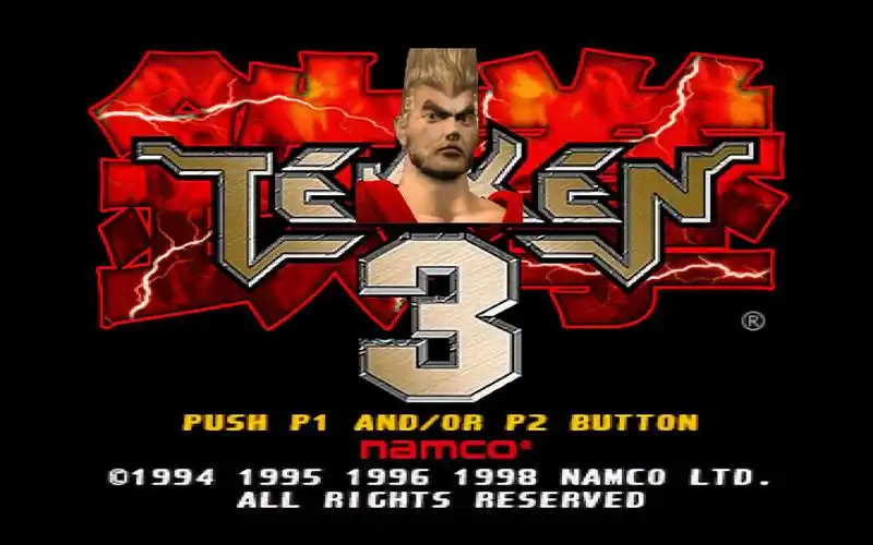 街机游戏《铁拳3:保罗》原声tas通关,当年街机厅绝对的新手必选角色!