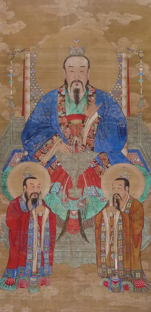 道教神仙画鉴赏,一睹诸位神仙风采.