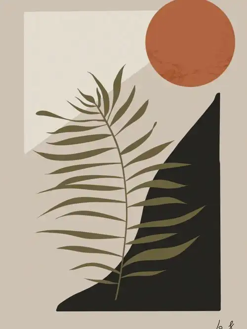 北欧极简装饰画