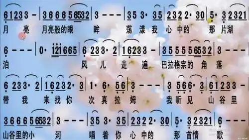 《次真拉姆》词谱范唱-音乐视频-搜狐视频