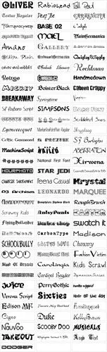 英文字体-字体字模下载-照片处理论坛-photoshop照片处理,ps模板下载