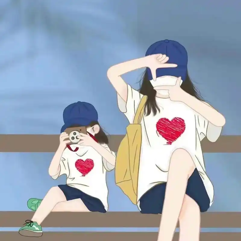 一家三口情侣头像#一家三口# #情侣头像# (男宝 女宝)