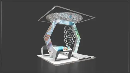 3m*3m小展位展示装置设计