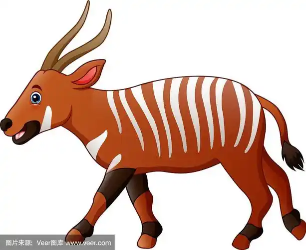 卡通邦戈羚羊
