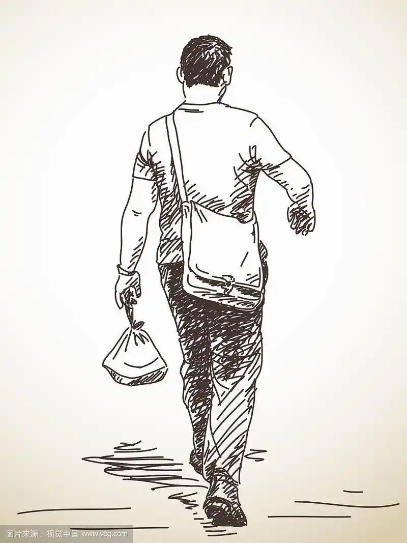 背影素描